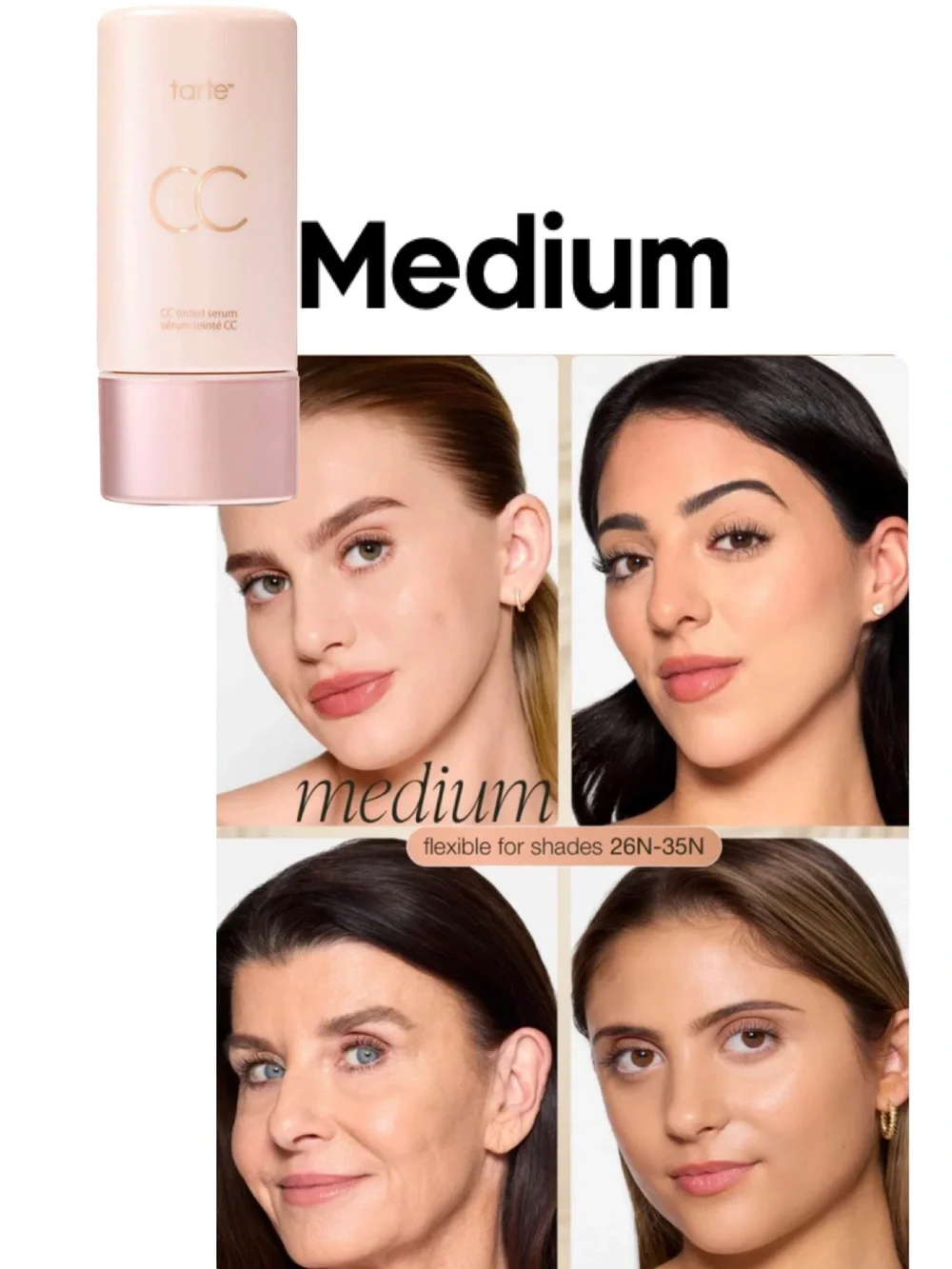 NEW✅TARTE CC Tinted Serum
